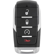 4-Button Smart Key Fob for Dodge Ram 1500 (2019-2024), 433MHz, FCC ID: OHT-4882056, P/N: 68442907 68