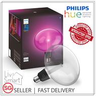 Philips Hue Ellipse White and Colour Ambiance LED Smart Light Bulb [E27 Edison Screw] [Imported Set]