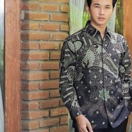 Couple MECCA 4 Sarimbit Batik Modern Sogan Baju Kebaya terbaru sage Tunik LIDYA Kemeja Kondangan