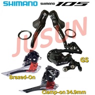 Shimano 105 R7000 Groupset 2×11 Speed Road Bike ST-R7000 Brake Shifter Lever RD-R7000-GS FD-R7000 Re
