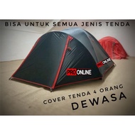 TENDA Camping Tent COVER/Tent Top Protector/Tent Roof/OUTDOOR CAMPING Tent