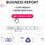 Business Report 2020 + Crisis Report with COVID-2019 Powerpoint