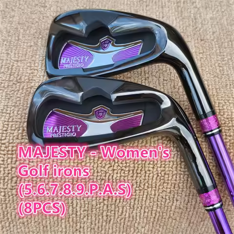 Women golf clubs majesty Prestigio golf clubs full set for righthand(5.6.7.8.9.P.A.S) 8-piece golf i
