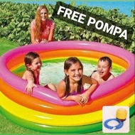 Children 's Swimming Pool - Intex Uk 168cm X 46cm Free Pump