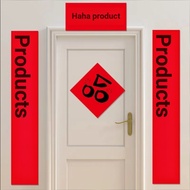 Hahahaha Fu Character Door Sticker New Year Couplet Fu Character Sticker Fu Character Couplet Funny 