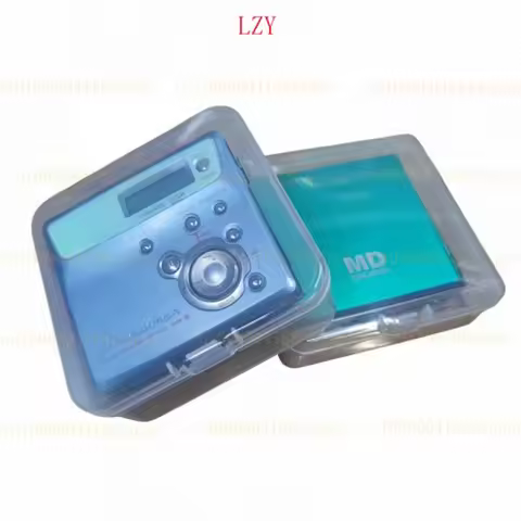 Plastic Waterproof and Moisture-proof Storage Case For MD Walkman MiniDisc Playe Cannot exceed90*90*
