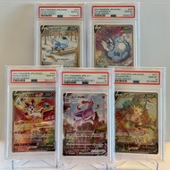 日版 PSA 10 Pokémon TCG 寶可夢 PTCG 福袋❗️PSA 10 Eevee Heroes 伊布英雄 伊布家族大獎❗️PSA 10 太陽伊布 PROMO / 仙伊布 V / 葉伊布 