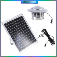 POP 15W Solar Powered Exhaust Fan 110mm Solar Exhaust Fan for Shed Solar Panel