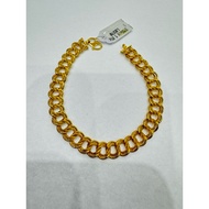 Emas 375 Rantai Tangan Coco