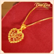 สร้อยคอทอง 18k ของอิตาลี + จี้รักทองคํา 99.99% น้ําหนัก 0.1 กรัม คุ้มค่าที่จะซื้อชุด ทอง แท้ หลุด จำ