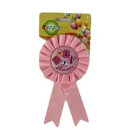 Baby Shower Award Ribbon Badges for Boy and Girl