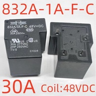 832A-1A-D 24V 832A-1A-F-S/C 48V T90A4 4 Pin 30A Relay