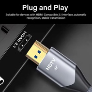 5m 8K HDMI 2.1 Cable 48Gbps 4K/8K 60/120Hz HDR for PS5, Xbox, Sony TV, High-Speed Video Cord Pro 5m 