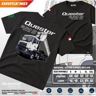 Quester Euro 5 Truck T-Shirt – Premium Cotton Dump Truck Driver T-Shirt