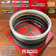 RCB E SERIES 140 & 160 ALLOY RIM 17 ORANGE PEELRing SANDBRUSH SILVER/ BLACK/ BRONZE/ TITANIUM/ RIM A