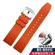 Suitable for Mido Navigator M042.430/M026.629 Series Ocean Star Waterproof Silicone Strap 22mm