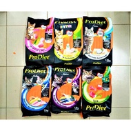 PRODIET  Dry Food Makanan Kucing Cat Food1.5KG / 1.4KG Kitten Mature [READY STOCK FAST SHIPPING ]