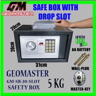 GEOMASTER GM-20 Drop Slot Deposit Safe Box /Safety box GM20-DS(Thick)