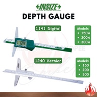 INSIZE Digital Depth Gauge / Vernier Depth Gauge (50mm-300mm)