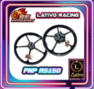 *LATIVO FG505 SPORT RIM PNP RS150 HUB OPEN (DEPAN 1.6/ BELAKANG 1.85)