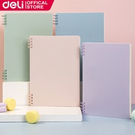 Deli A5 Spiral Notebook For College Students Korean Style Notebook Aesthetic School Supplies 80 Shee