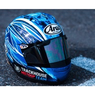 [Taichung Hard Safety Helmet] ARAI RX7X Ogura Trackhouse Xiaoxi Blue Seventy-Nine Home Reservation I