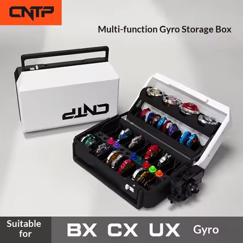 CNTP 3D Printing Beyblade X Storage Box Portable Carrying Case For Spinning Top Beyblade X Parts Acc
