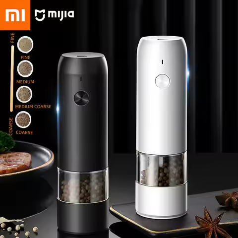 Xiaomi Electric Grinder USB Electric Automatic Mill Pepper Salt Spice Salt Pepper Grinder Home Seaso