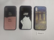 全新特價手機軟殼 new soft phone case sale (@HK$7 each) iphone X  (清屋清寫字樓斷捨離)