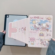 Cartoon Cartoon Rabbit iPad Air 4/5/6/7 Protective Case 8th Generation Rotating Acrylic 9th Generati