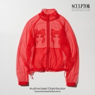 SCULPTOR® เสื้อแจ็คเก็ต Mesh Sheer Zip-Up Jacket
