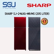 SHARP SJ-246XG MS / MR Kulkas 2 Pintu SJ 246XGMS SJ246XGMR / SJ 246XG