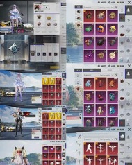 PUBG 帳號 阿波羅聯名跑車 2金裝23特效槍 龍鳳 冰魄天女金裝 水銀戰姬金裝 卓維爾聖裝3星 | pubg | Pubg mobile | 絕地求生｜食雞｜PUBGM｜PGM | pubg帳｜絕