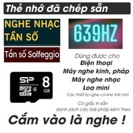 8GB Meditation Music Card 639HZ Frequency, Solfeggio Frequency Attracts Happy Love, Heals the Heart