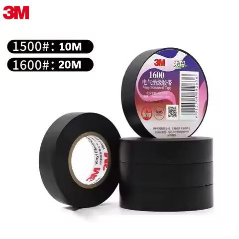 3M1500 Electrical Insulation Tape 3M Electrical Adhesive Tape 3M1600 Adhesive Tape PVC Electrical Ad