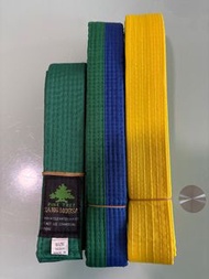 跆拳道色帶 （黃色、綠色、藍綠）