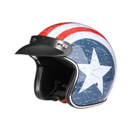 หมวกกันน็อคมอเตอร์ไซค์ขนาดใหญ่สําหรับผู้ชายรถจักรยานยนต์ไฟฟ้าและมอเตอร์ไซค์ 4XL หมวกกันน็อคครึ่ง XXX