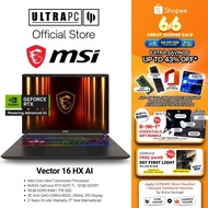 MSI Vector 16 HX AI Gaming Laptop — RTX5070TI - 16" QHD+ 240Hz - Intel Core Ultra 7 - 16GB RAM (For 