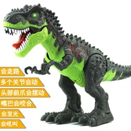 Mainan DINOSAURUS TELUR robot Dino trex bertelur bergerak bersuara lampu proyektor koleksi