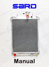 SARD Radiator Myvi 1.3 1.5 K3-VE YRV Turbo Myvi Lagi Best Aluminium Alloy Radiator Dual / Triple Cor