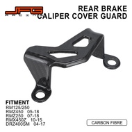ฝาครอบคาลิปเปอร์เบรคหลังสำหรับแข่ง JFG สำหรับ RM125 250 RMZ450 RMZ250 RMX450Z DRZ400SM มอเตอร์ไซค์