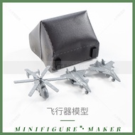 Small Particle Building Blocks Assembling Ship Combat Aircraft Carrier Model Aircraft Carrier Aircra