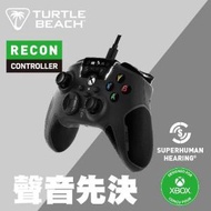 TURTLE BEACH - Recon 遊戲控制器 黑色 適用於 Xbox Series X|S, Xbox One &amp; Windows 10/11 電腦 (GP-RECONBK)