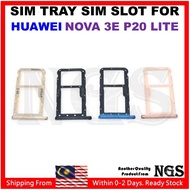 Sim Tray Sim Card Holder Sim Card Adapter Fit For HUAWEI Nova 3E P20 Lite