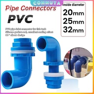 PVC Pipe Connectors Fish Tank Drain Joints Irrigation Tube 90 Degree Elbow Connector