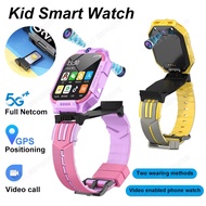 New 5G Kids Phone Watch 1.83 Large Screen Sim Card Two Way Video Call SOS GPS WIFI Positioning Water