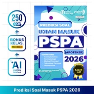 Masuk Apoteker Buku dan Bimbel Prediksi Soal Ujian Masuk PSPA (Apoteker) 2026