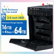 Logitec Direct Multi-Bay Hot-Swap HDD/SSD Enclosure (2/4/8-Bay) — 3.5"/2.5" SATA, USB 3.1 Gen1 / USB