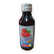 ฝาเงิน ห้าดาว Allernin น้ำเชื่อมไซรัป สินค้าหอมหวาน ขนาด 60 ml ฝาเงิน 5 ดาว Syrup น้ำเชื่อม ของแท้ 1