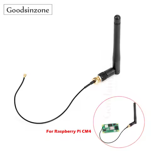 Raspberry Pi Compute Module 4 Antenna Kit Supports 2.4G/5G WiFi Frequency Band For Raspberry Pi CM4 